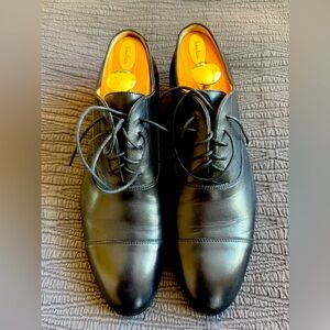 CHANEL (Uniform) Black Leather Men's Dress Shoe